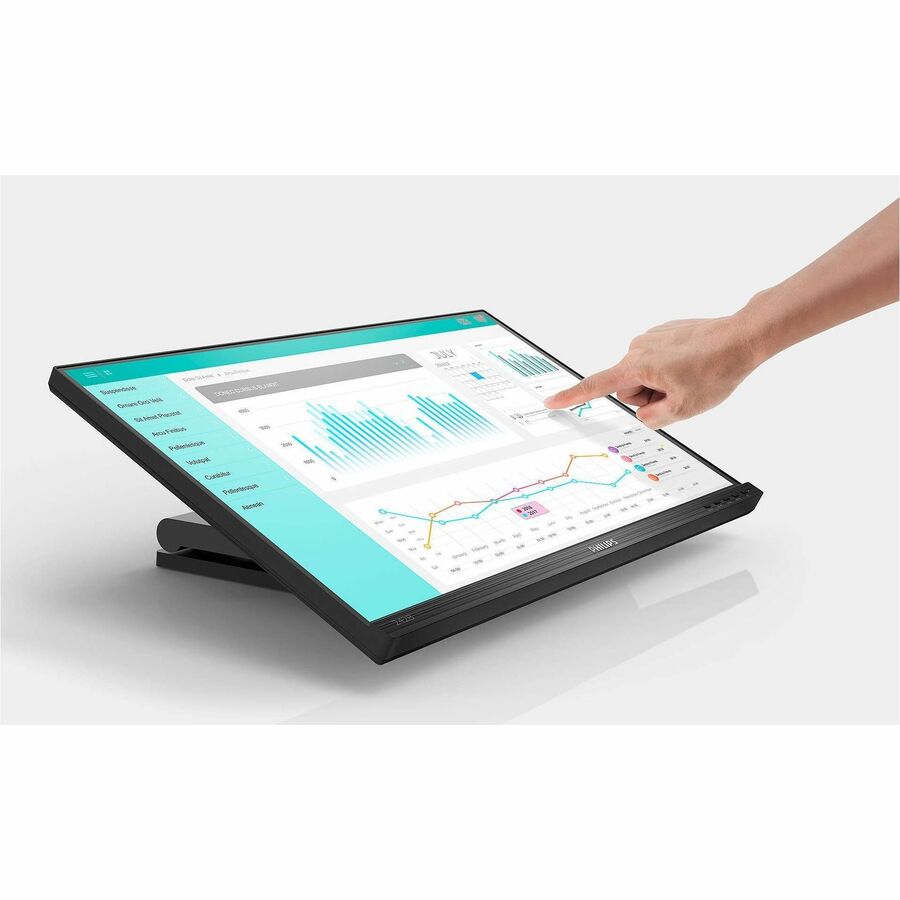 PHILIPS 242B1TC - 24 inch Touch Monitor, LED, FHD, VGA, DP, HDMI, 4 Year Manufacturer Warranty - 24" 242B1TC