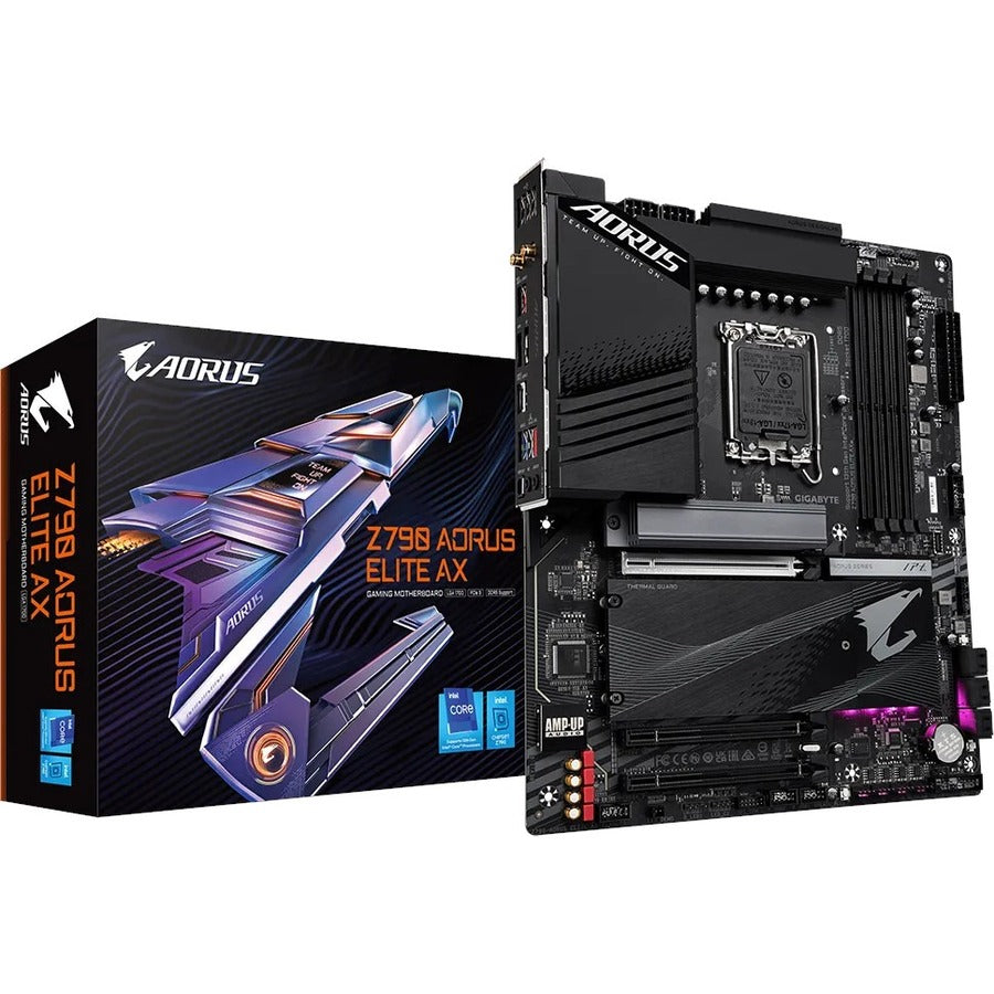 Aorus Z790 ELITE AX Desktop Motherboard - Intel Z790 Chipset - Socket LGA-1700 - ATX Z790 AORUS ELITE AX