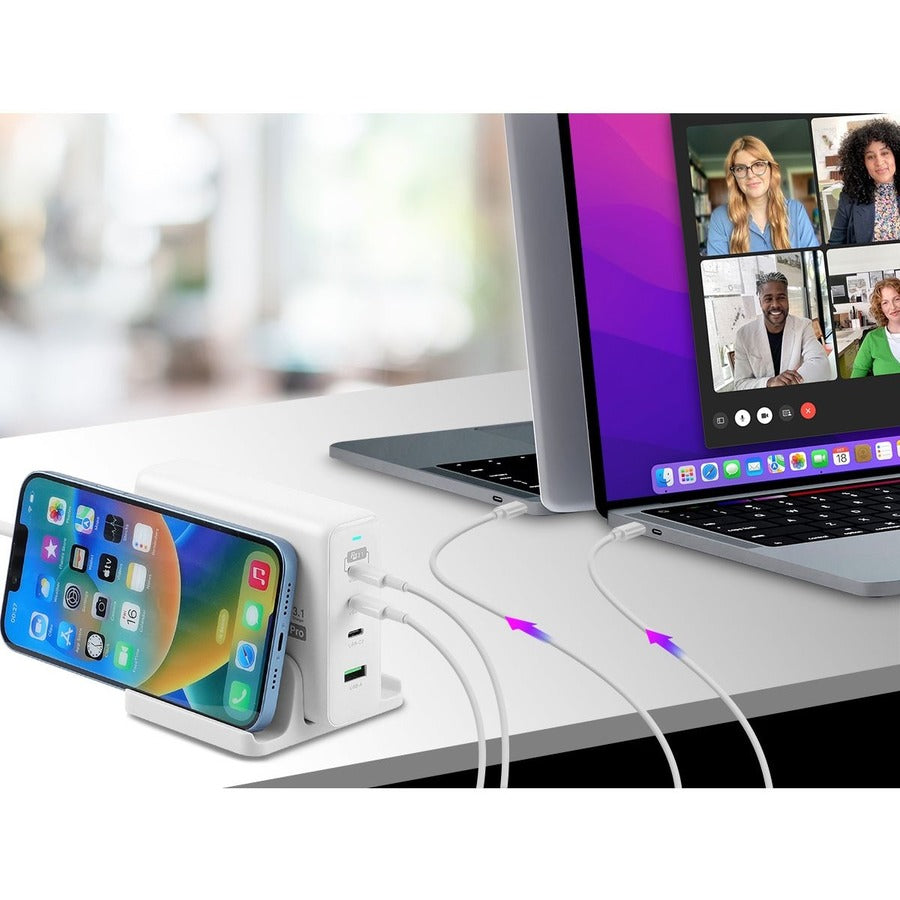 SIIG 240W GaN PD 3.1 Charger - 3C1A AC-PW1X11-S1