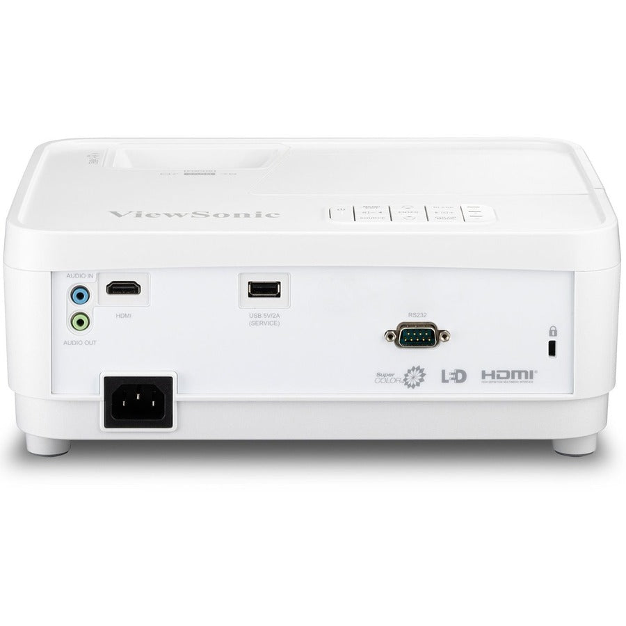 Viewsonic LS510WH-2 3000 Lumens WXGA Laser Projector with Wide Color Gamut and 360-Degree Orientation for Business and Education LS510WH-2