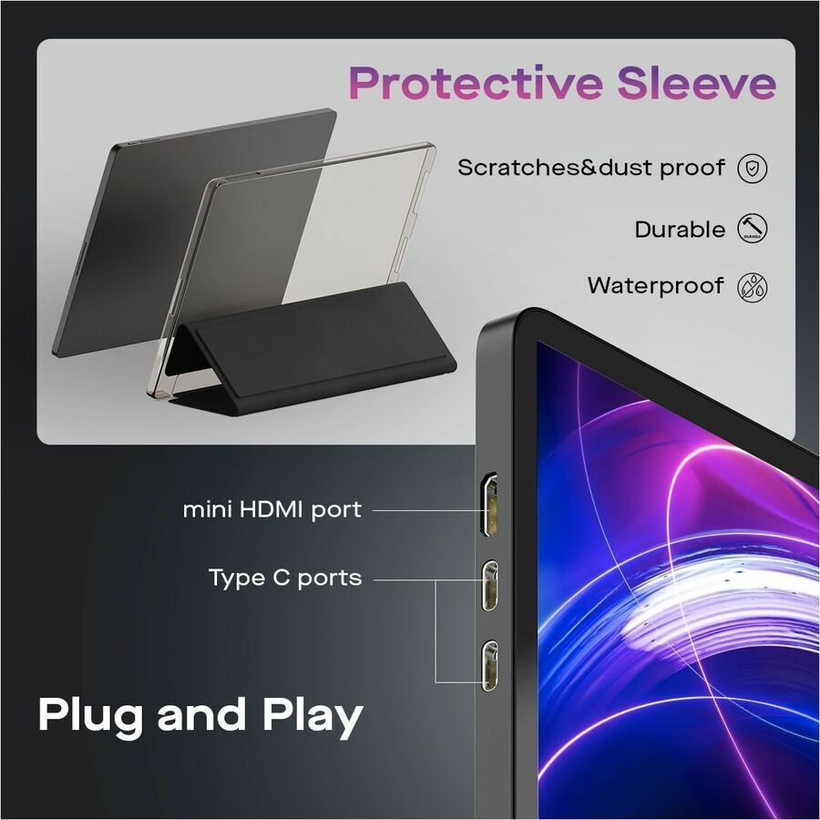 Mobile Pixels Glance Plus 16" Class Full HD OLED Monitor - 16:9 101-1012P01