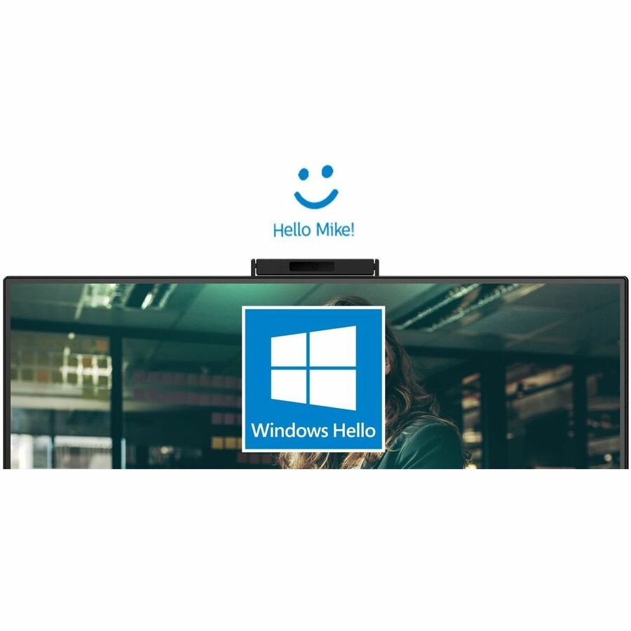 AOC Q27P3CW 27" Class Webcam UW-UXGA LCD Monitor - 16:9 - Textured Black Q27P3CW