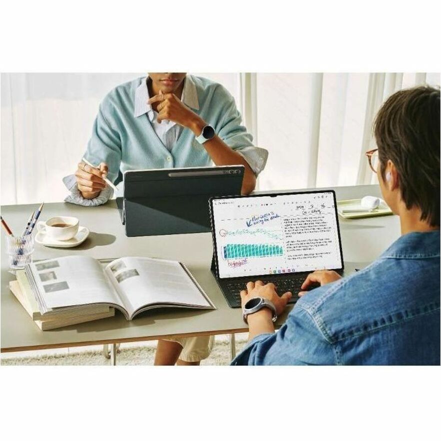 Samsung Galaxy Tab S9 Ultra SM-X910 Rugged Tablet - 14.6" - Qualcomm SM8550-AB Octa-core - 12 GB - 512 GB Storage - Android 13 - Graphite SM-X910NZAEXAR