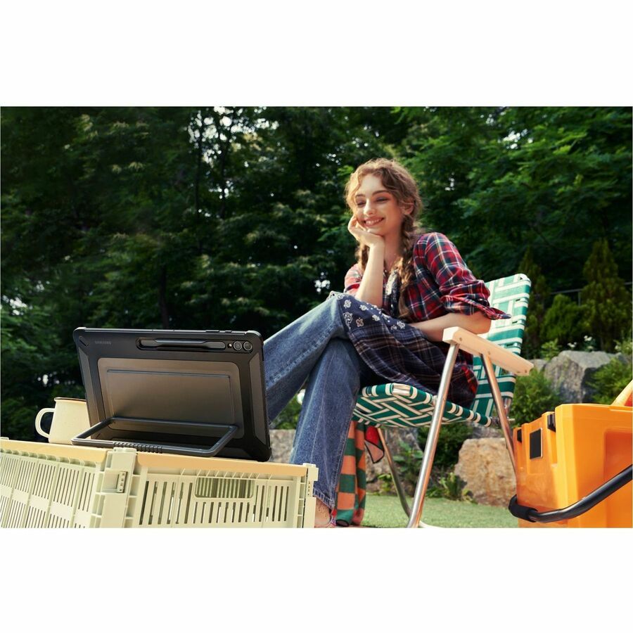 Samsung Galaxy Tab S9 Ultra SM-X910 Rugged Tablet - 14.6" - Qualcomm SM8550-AB Octa-core - 12 GB - 512 GB Storage - Android 13 - Graphite SM-X910NZAEXAR