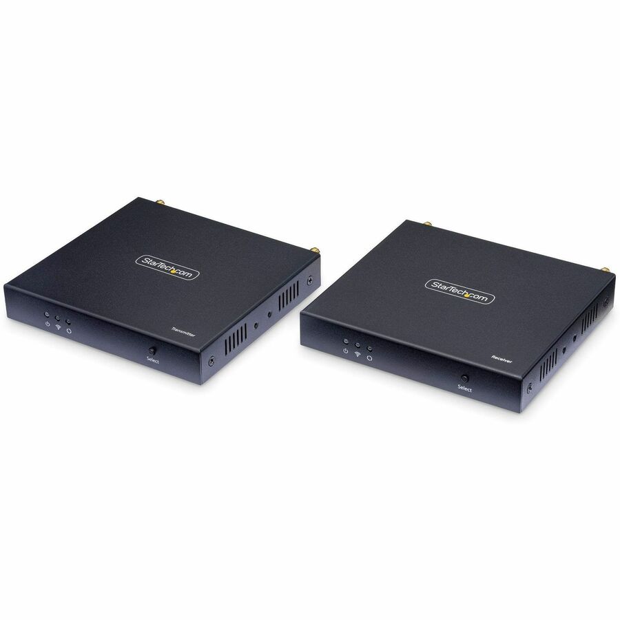 StarTech.com Wireless HDMI Extender, 4K 60Hz, Transmitter and Receiver Kit, Up to 165ft (50m), No Line-Of-Sight Required, IR Extension ST121WHDS2