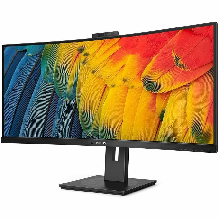 PHILIPS 34B1U5600CH 34 inch Monitor, Cuved , LED, UltraWide QHD, USB-C (100W), Webcam, 4 Year Manufacturer Warranty- 34" 34B1U5600CH