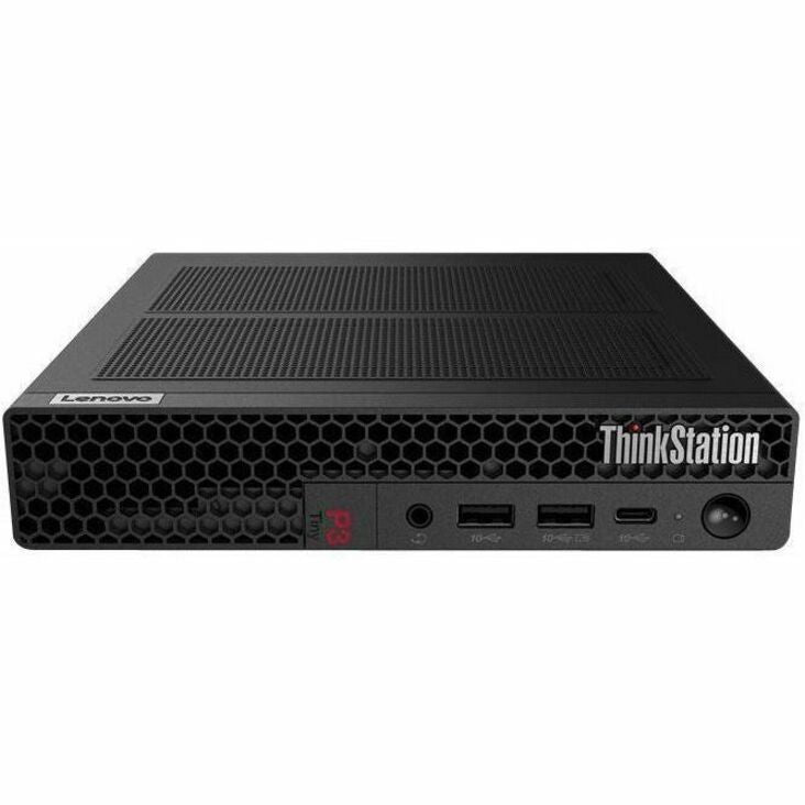 Lenovo ThinkStation P3 30H0006PUS Workstation - 1 x Intel Core i7 14th Gen i7-14700 - vPro Technology - 16 GB - 512 GB SSD - Tiny - Black 30H0006PUS