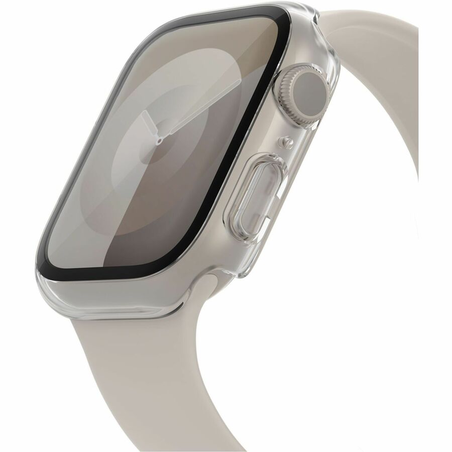 Belkin TemperedCurve 2-in-1 Treated Screen Protector + Bumper for Apple Watch Series 8 Clear OVG004ZZCL-REV