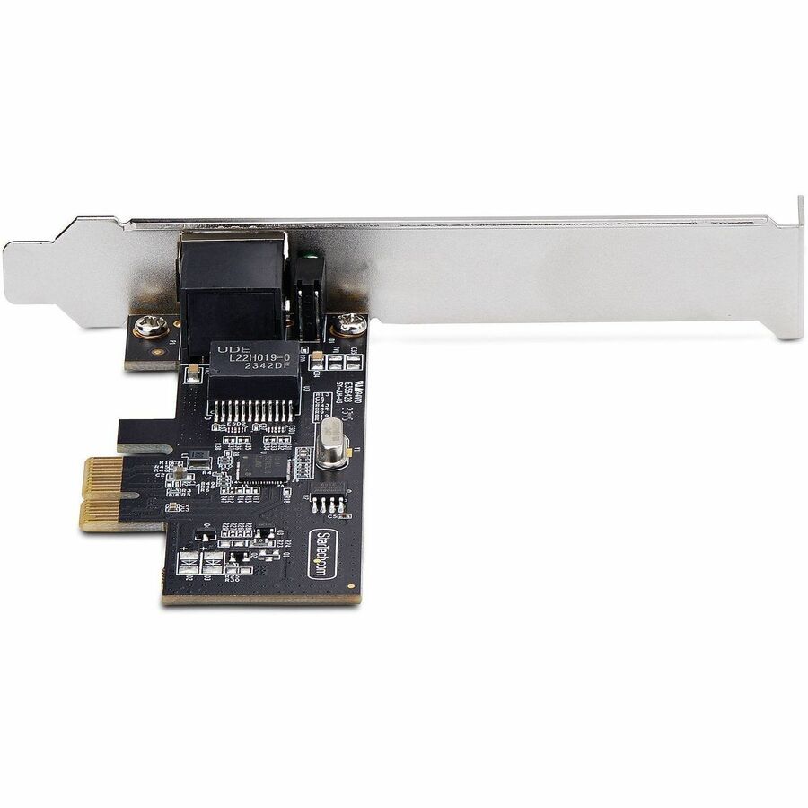 StarTech.com 1-Port 2.5G NBASE-T PCIe Network Card, Computer Network Interface Card, Intel®I225-V; Single-Port Ethernet, Multi-Gigabit NIC PR12GI-NETWORK-CARD