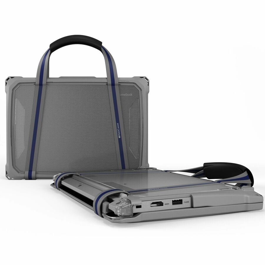 MAXCases Extreme Shell-F3 for Asus Models CR1204CG/FG & BR1204FG/CR1104FG 12.2" (Gray) ASESF31204GRY