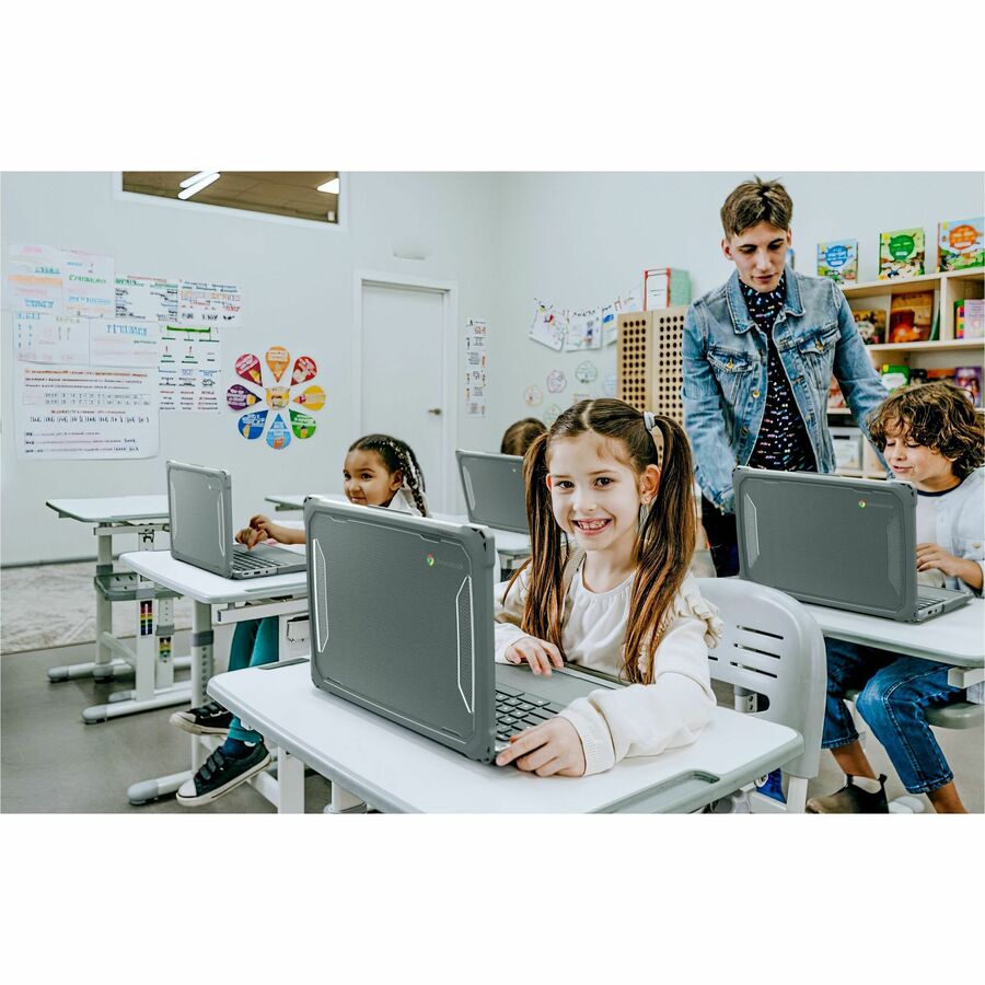 MAXCases Extreme Shell-F3 for Asus Models CR1204CG/FG & BR1204FG/CR1104FG 12.2" (Gray) ASESF31204GRY