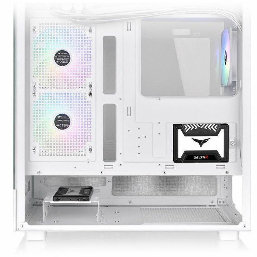 Thermaltake View 270 Plus TG ARGB Snow Mid Tower Chassis CA-1Y7-00M6WN-01