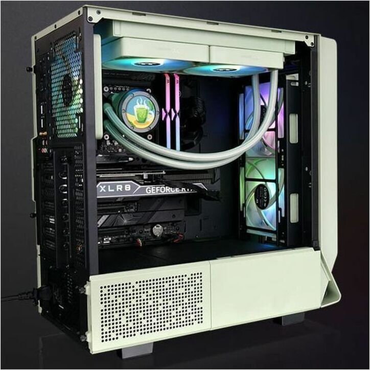 Thermaltake Ceres 350 MX Matcha Green Mid Tower Chassis CA-1Z3-00MEWN-00