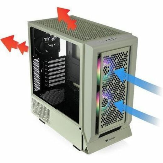 Thermaltake Ceres 350 MX Matcha Green Mid Tower Chassis CA-1Z3-00MEWN-00
