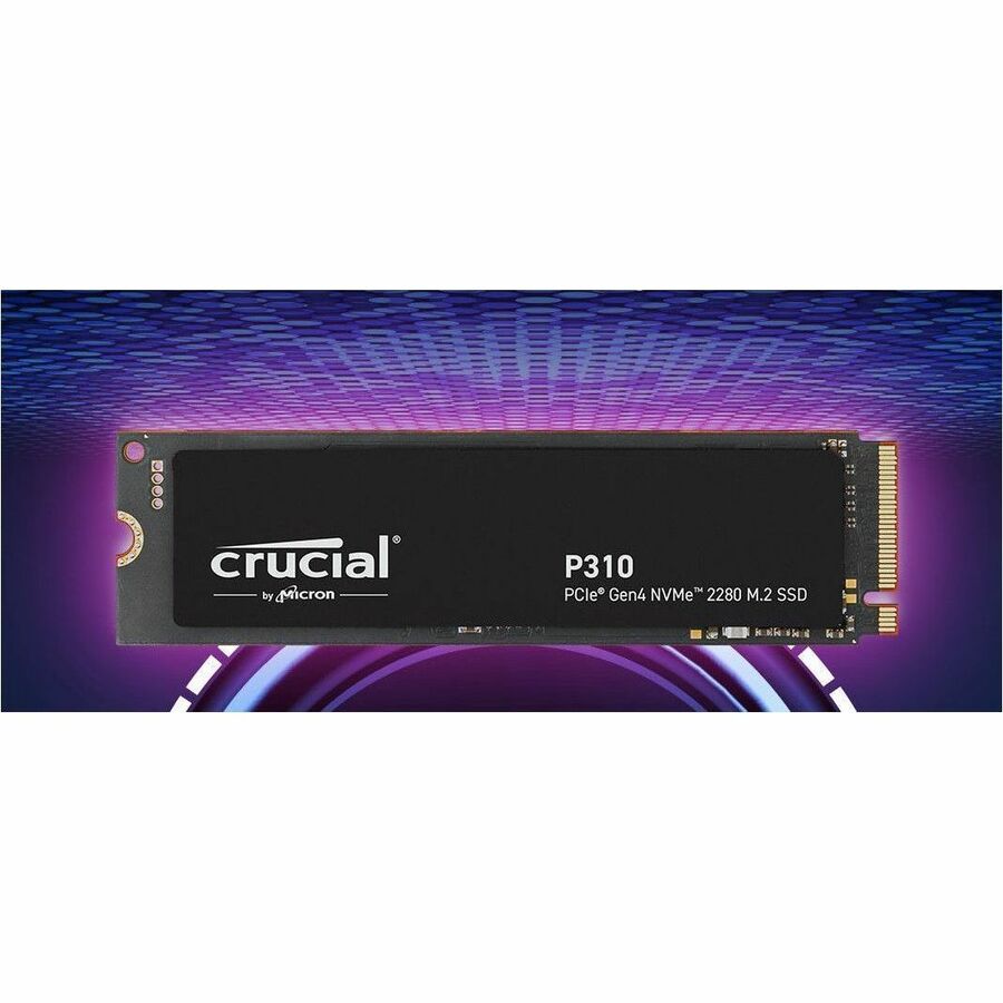 Crucial P310 500 GB Solid State Drive - M.2 2280 Internal - PCI Express NVMe (PCI Express NVMe 4.0 x4) CT500P310SSD8