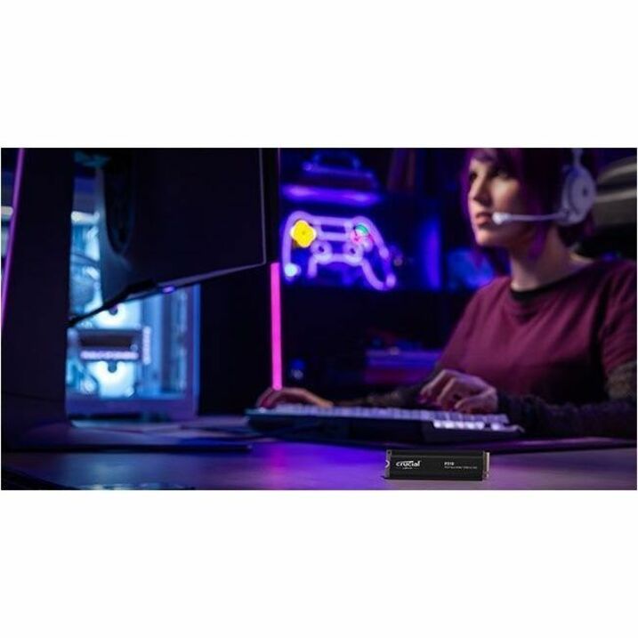 Crucial P310 500 GB Solid State Drive - M.2 2280 Internal - PCI Express NVMe (PCI Express NVMe 4.0 x4) CT500P310SSD8