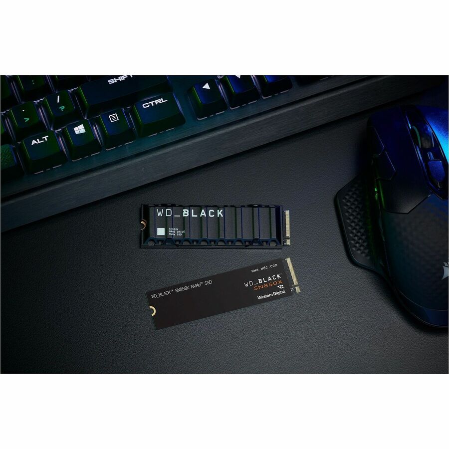 WD Black SN850X WDS400T2X0E-00BCA0 4 TB Solid State Drive - M.2 2280 Internal - PCI Express NVMe (PCI Express NVMe 4.0 x4) WDS400T2X0E-00BCA0