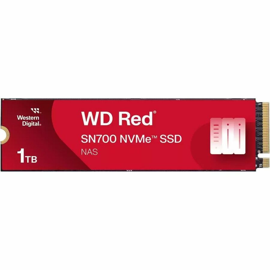 WD Red WDS100T1R0C-68BDK0 1 TB Solid State Drive - M.2 2280 Internal - PCI Express NVMe (PCI Express NVMe 3.0 x4) WDS100T1R0C-68BDK0