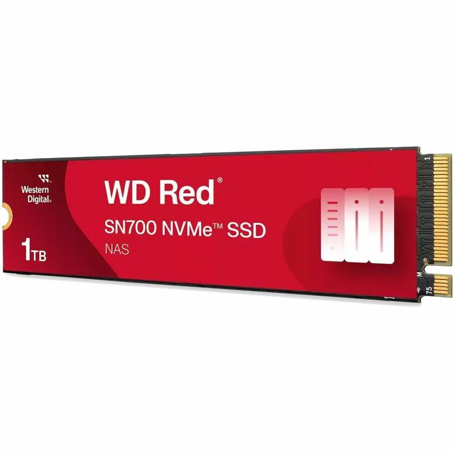 WD Red WDS100T1R0C-68BDK0 1 TB Solid State Drive - M.2 2280 Internal - PCI Express NVMe (PCI Express NVMe 3.0 x4) WDS100T1R0C-68BDK0
