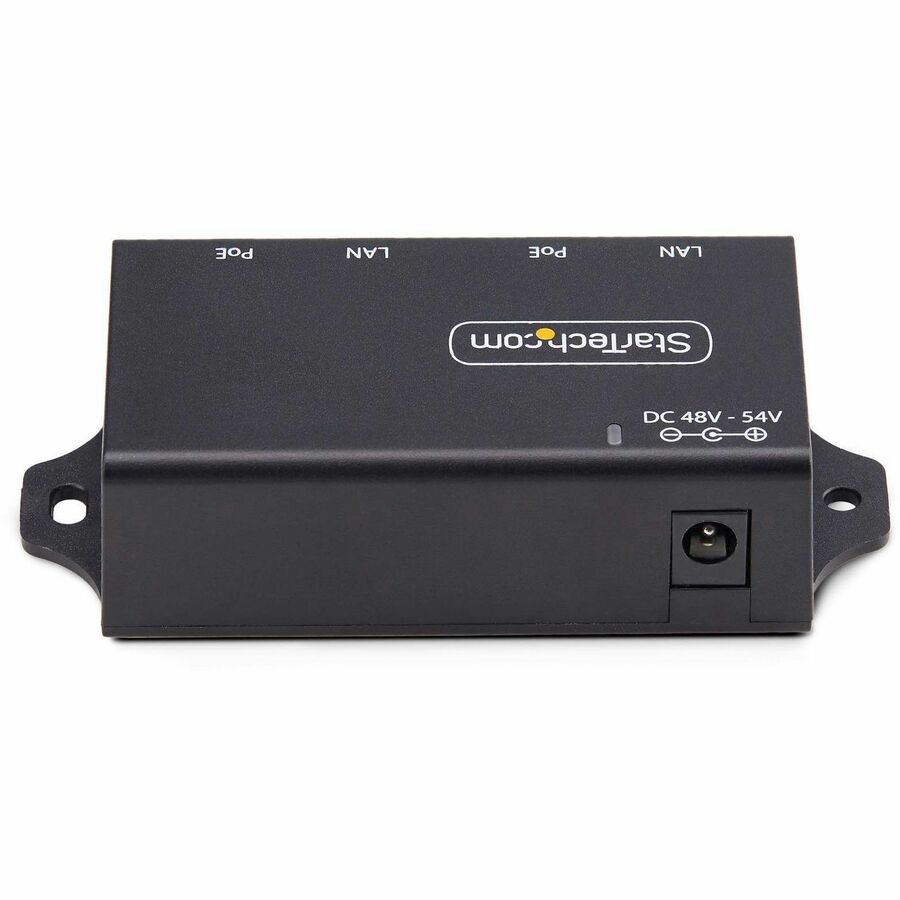 StarTech.com 2-Port PoE+ Injector, 10/100/1000Mbps, PoE/PoE+ (802.3af/802.3at), 30 Watt, 1Gbps Ethernet, Wall Mountable, Unmanaged AF221C-POE-INJECTOR