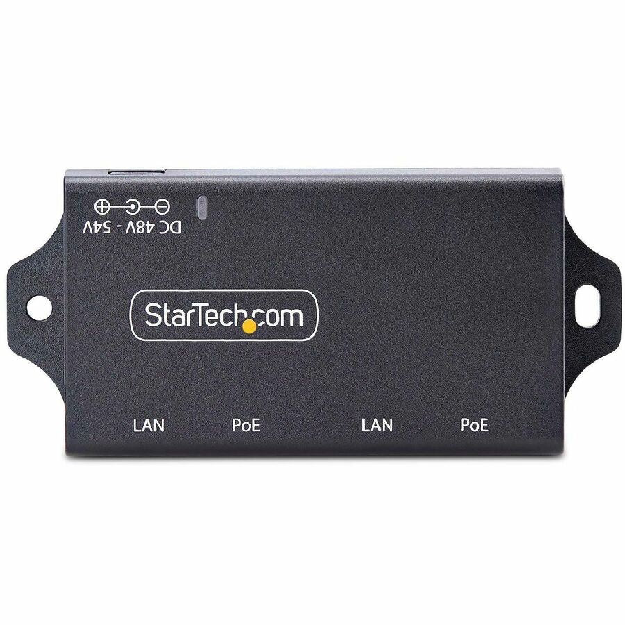 StarTech.com 2-Port PoE+ Injector, 10/100/1000Mbps, PoE/PoE+ (802.3af/802.3at), 30 Watt, 1Gbps Ethernet, Wall Mountable, Unmanaged AF221C-POE-INJECTOR