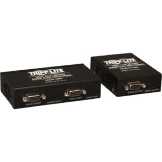 Tripp Lite by Eaton VGA over Cat5/6 Extender Kit, Box-Style Transmitter/Receiver for Video/Audio, Up to 1000 ft. (305 m), TAA B130-101A-2