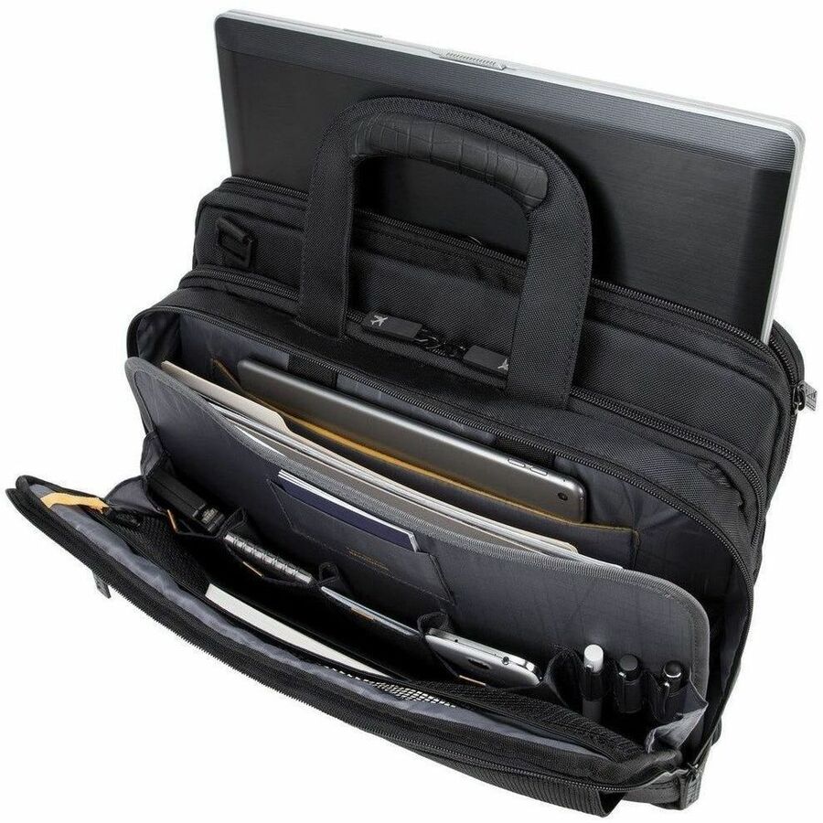 Targus Revolution TTL416US Carrying Case (Briefcase) for 15.6" to 16" Apple iPad Notebook - Black TTL416US