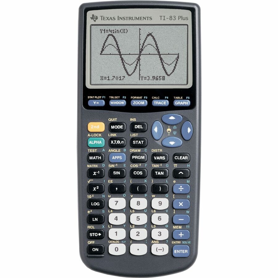 Texas Instruments TI-83 Plus Graphing Calculator 83PL/TBL/1L1