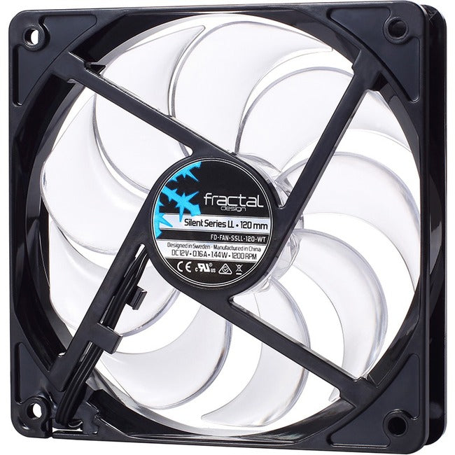 Fractal Design Silent Series LL White 120mm FD-FAN-SSLL-120-WT