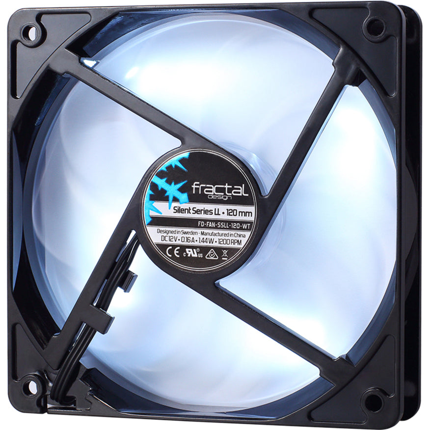 Fractal Design Silent Series LL White 120mm FD-FAN-SSLL-120-WT