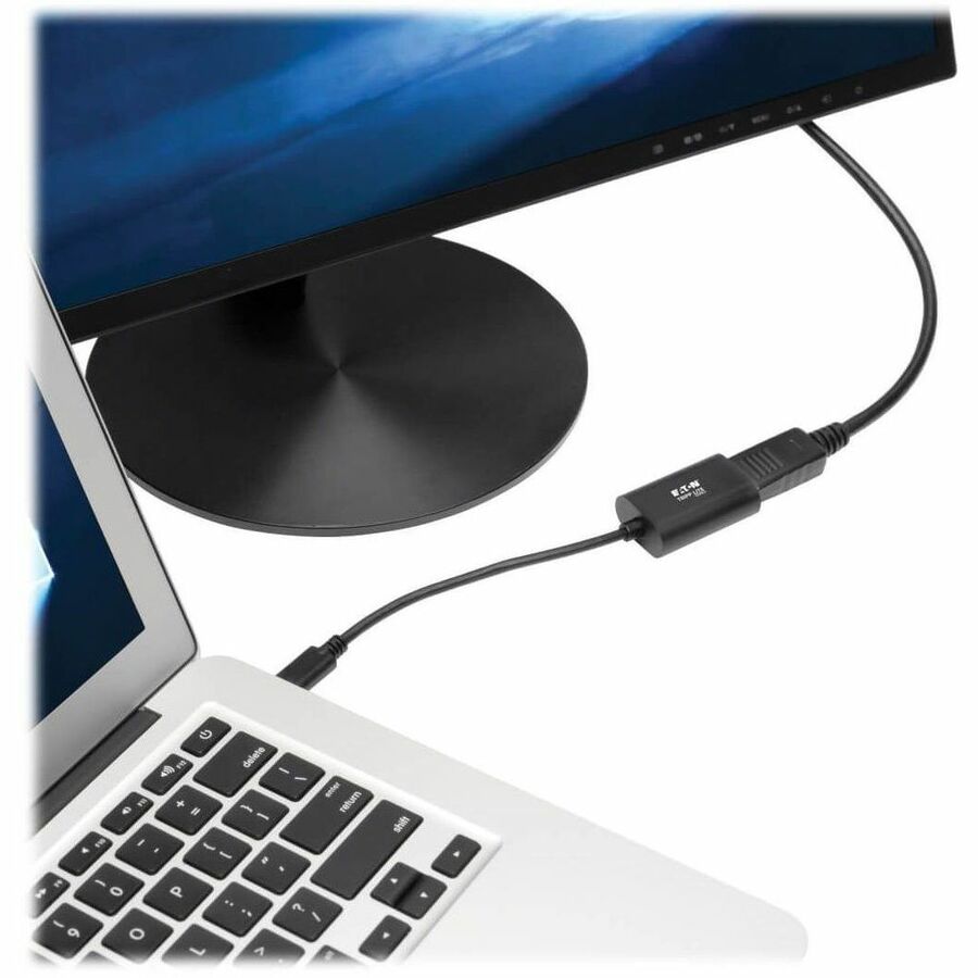 Eaton Tripp Lite Series USB-C to Displayport 4K 60Hz Adapter, Black U444-06N-DP4K6B