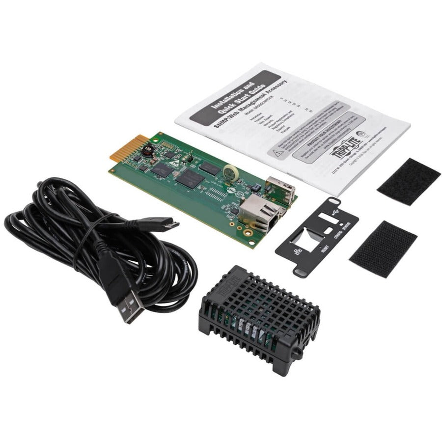Tripp Lite by Eaton LX Platform SNMP/Web Interface Module - Remote Cooling Management for Select Models, TAA SRCOOLNET2LX