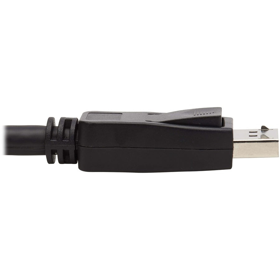 Tripp Lite by Eaton Dual DisplayPort KVM Cable Kit - DP, USB, 3.5 mm Audio (3xM/3xM) + DP (M/M), 4K, 4:4:4, 6 ft. (1.83 m), Black P783-006-DP