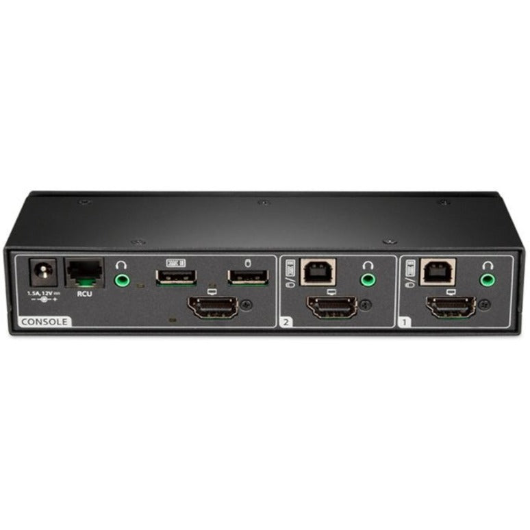 VERTIV Cybex SC820DPH-400 KVM SwitchboxVertiv Cybex SC800 Secure KVM | Single Head | 2 Port Universal DisplayPort | NIAP version 4.0 Certified (SC820DPH-400) SC820DPH-400