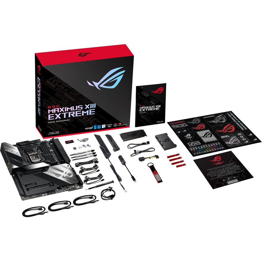 Asus ROG Maximus XIII Extreme Desktop Motherboard - Intel Z590 Chipset - Socket LGA-1200 - Intel Optane Memory Ready - Extended ATX ROG MAXIMUS XIII EXTREME