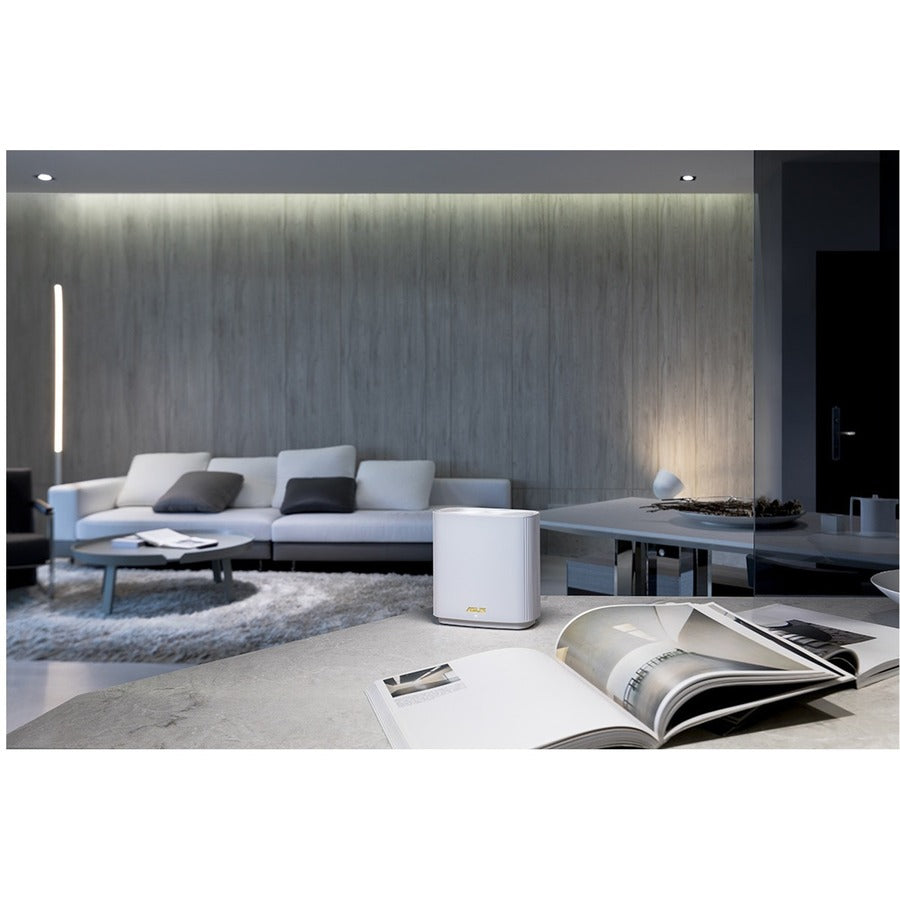 Asus ZenWiFi ET8 ET8 (W-2-PK) Wi-Fi 6 IEEE 802.11ax Wireless Router ET8 (W-2-PK)