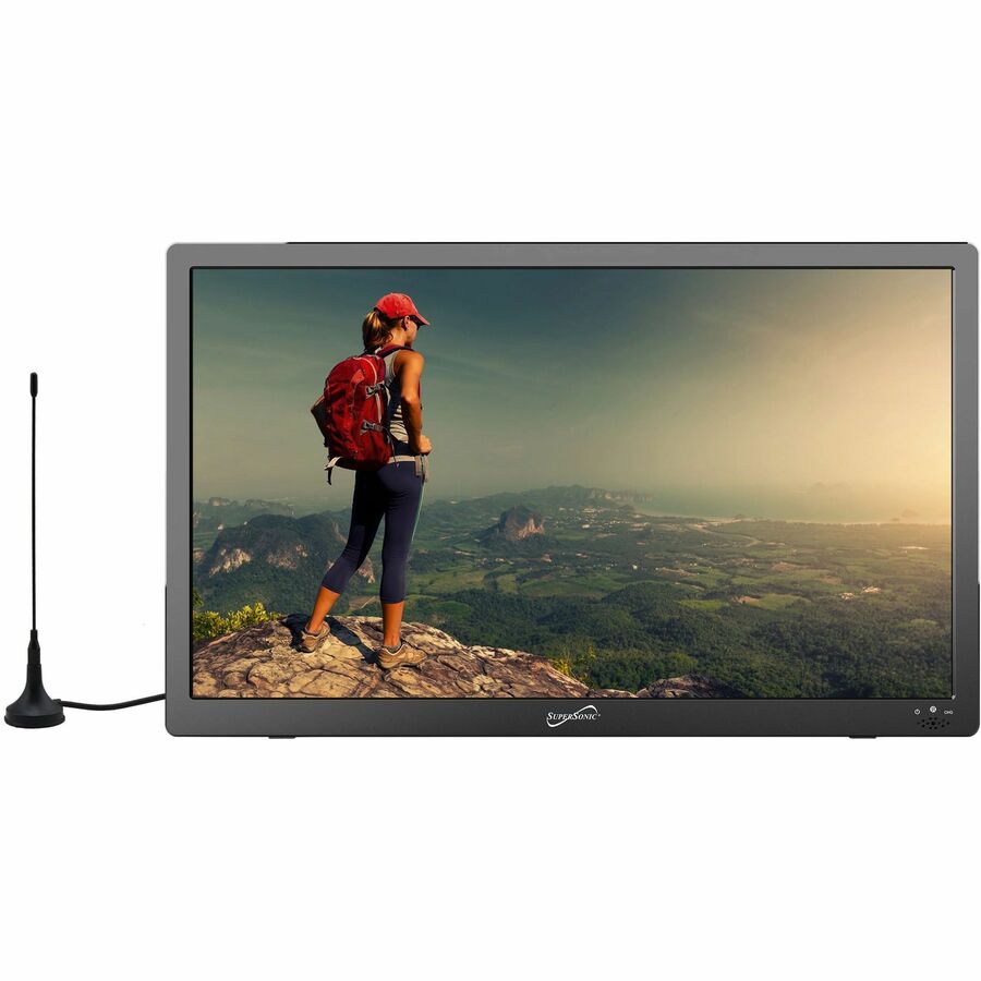 Supersonic SC-2816 16" LED-LCD TV - HDTV - Black SC-2816