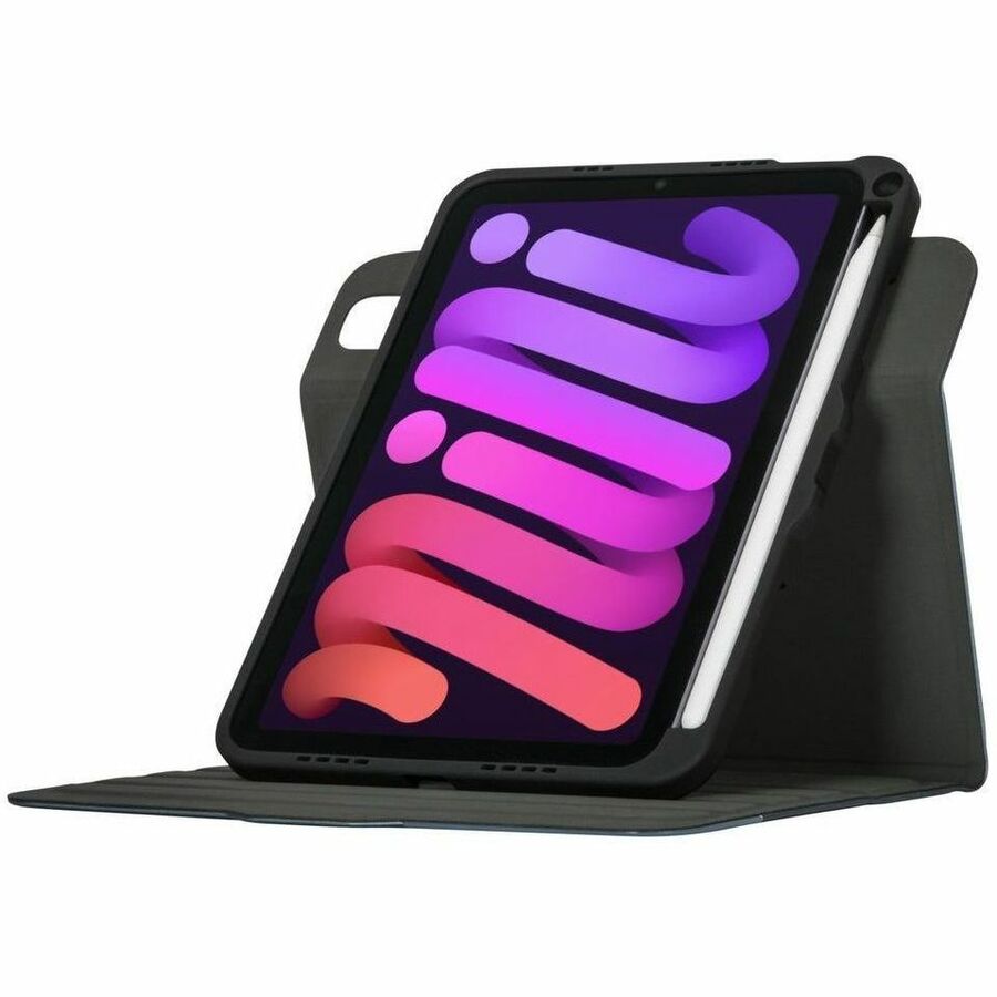 Targus VersaVu THZ91402GL Carrying Case for 8.3" Apple iPad mini (6th Generation) Tablet - Blue THZ91402GL