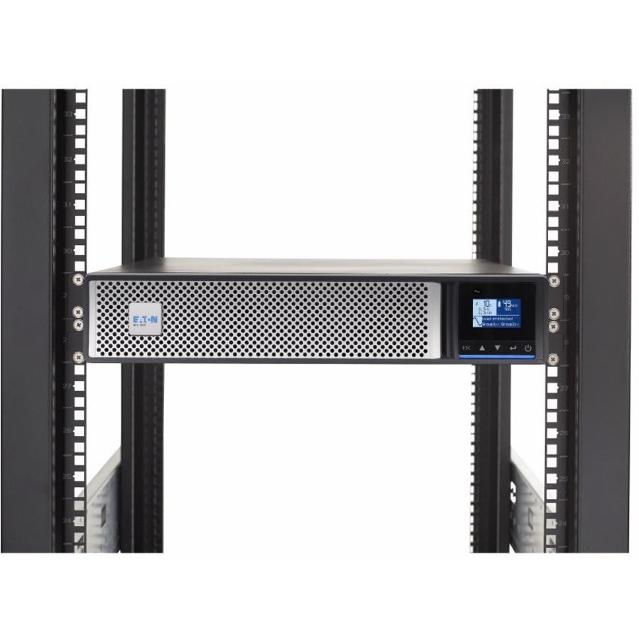 Eaton 5PX G2 3000VA 3000W 120V Line-Interactive UPS - 6 NEMA 5-20R, 1 L5-30R Outlets, Cybersecure Network Card Option, Extended Run, 2U Rack/Tower - Battery Backup 5PX3000RTG2