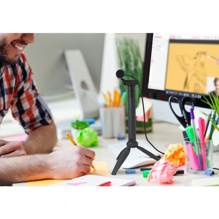 AVerMedia DualCam PW313D Video Conferencing Camera - 5 Megapixel - 30 fps - Black - USB 2.0 - 1 Pack(s) - TAA and NDAA Compliant PW313D