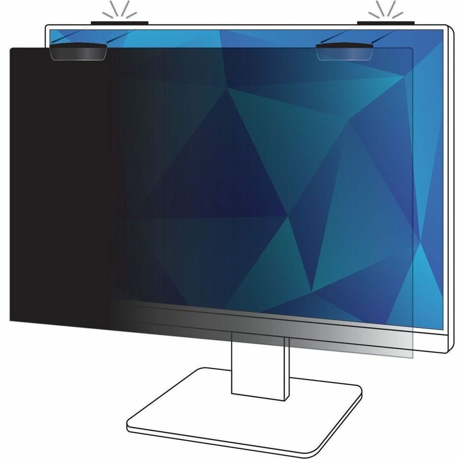 3M™ Privacy Filter for 24.5in Full Screen Monitor with 3M™ COMPLY™ Magnetic Attach, 16:9, PF245W9EM PF245W9EM