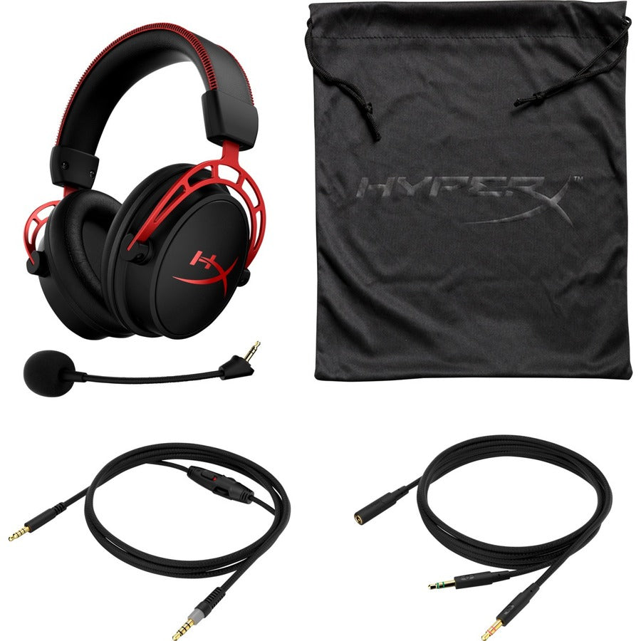 HyperX Cloud Alpha - Gaming Headset (Black-Red) 4P5L1AA#ABL