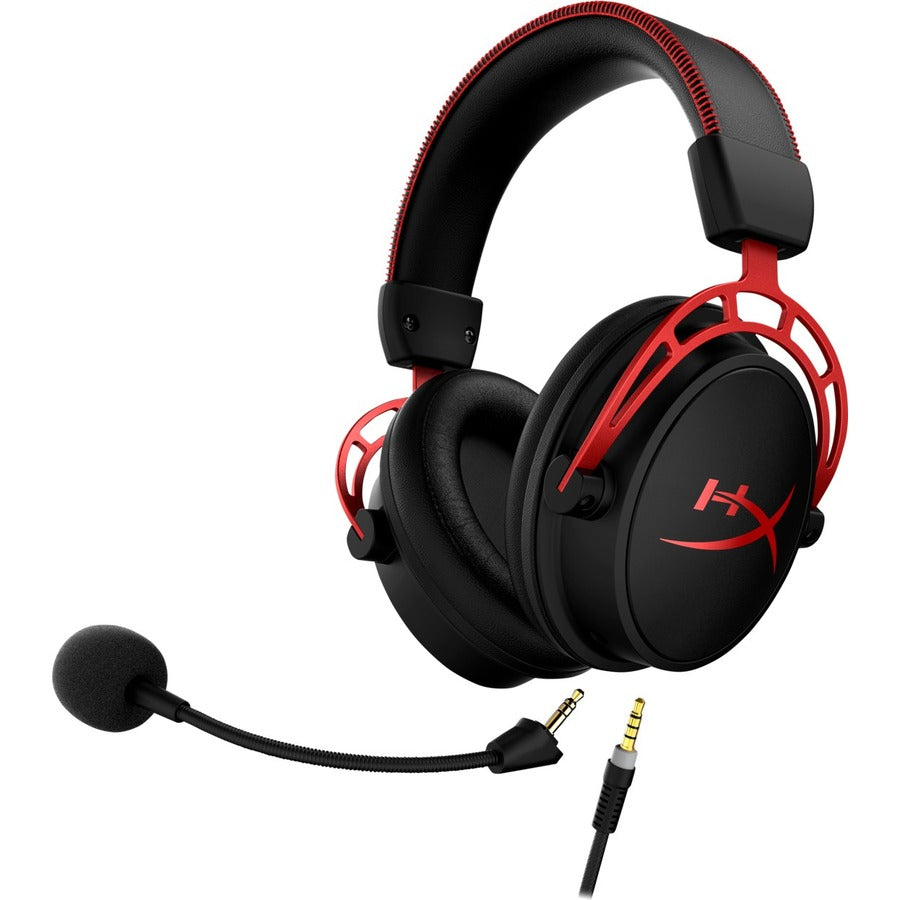 HyperX Cloud Alpha - Gaming Headset (Black-Red) 4P5L1AA#ABL