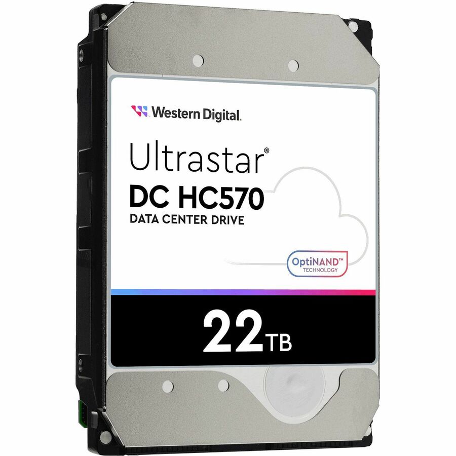 HGST Ultrastar DC HC570 0F48154 22 TB Hard Drive - 3.5" Internal - SATA (SATA/600) - Conventional Magnetic Recording (CMR) Method 0F48154