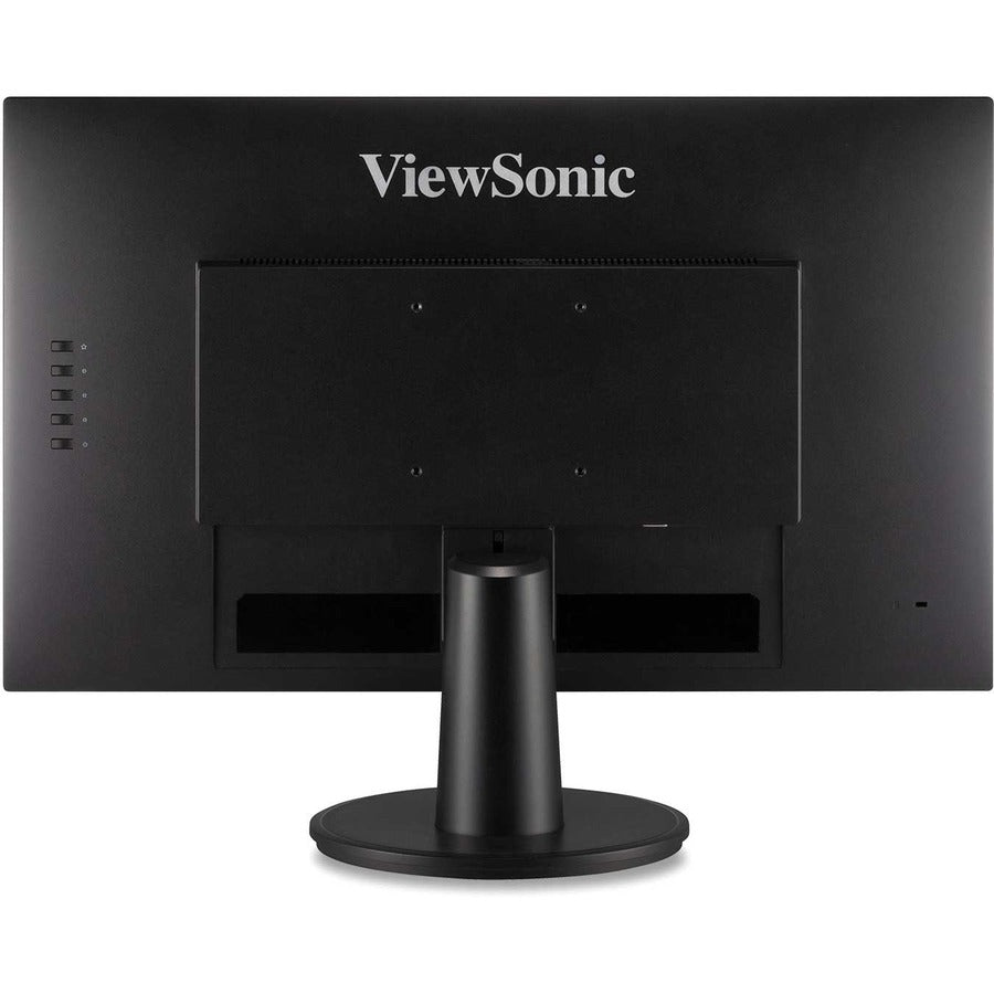 ViewSonic VA2447-MHU 24 Inch Full HD 1080p USB C Monitor with Ultra-Thin Bezel, AMD FreeSync, 100Hz, Eye Care, 15W Charging, HDMI, and VGA Inputs for Home and Office VA2447-MHU