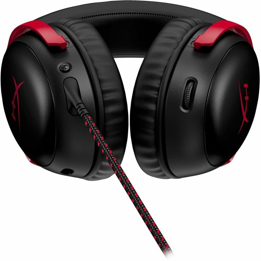 HyperX Cloud III - Gaming Headset (Black/Red) 727A9AA