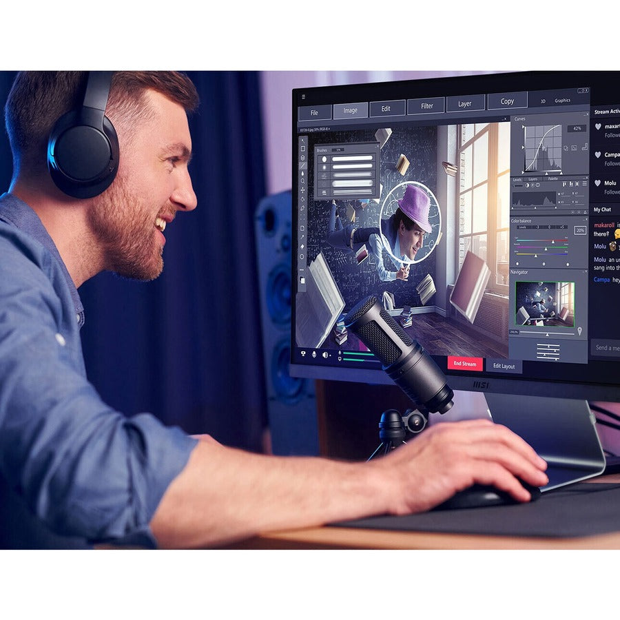 MSI Modern MD271UL 27" Class 4K UHD LCD Monitor - 16:9 MODERNMD271UL