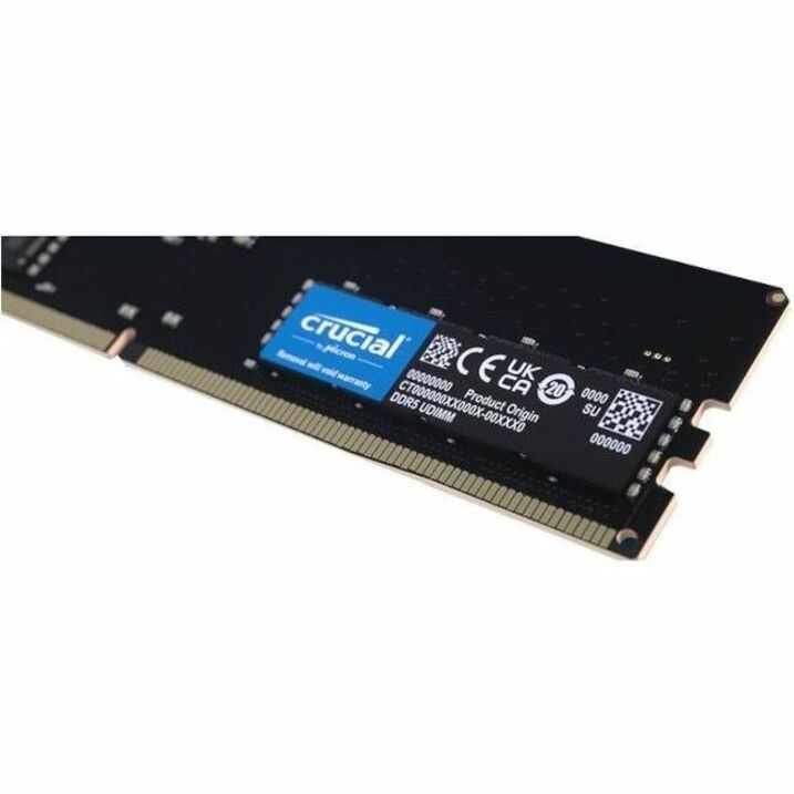 Crucial 32GB DDR5 SDRAM Memory Module CT32G56C46U5