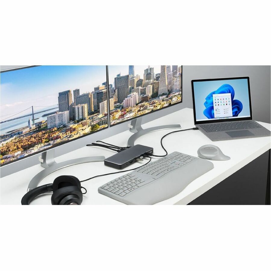 Kensington SD5765T Thunderbolt 4 Dual 4K Docking Station (DFS) - 96W PD K34112NA