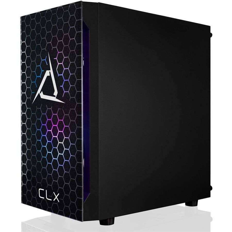 CLX SET TGMSETRTA3505BM Gaming Desktop Computer - Intel Core i7 12th Gen i7-12700F - 16 GB - 2 TB HDD - 1 TB SSD - Mini-tower - Black TGMSETRTA3505BM